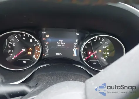 2017 Jeep New Compass Latitude 4X4 из США, поврежденный, VIN 3C4NJDBB5HT607017